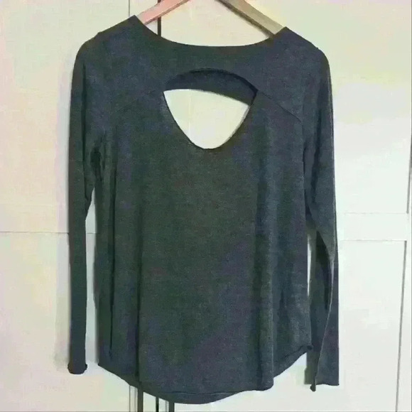 Chaser Navy Blue Long Sleeve Top - Picture 1 of 4